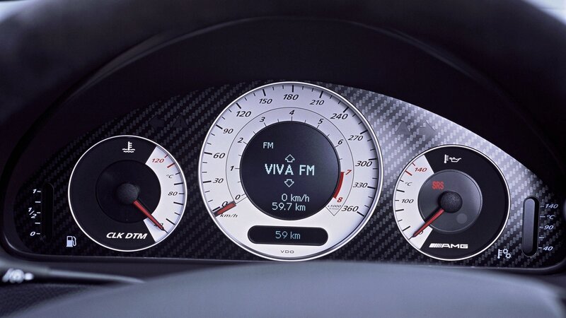 car dashboard display