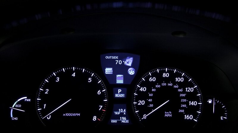 Car Dashboard Display — Black, Dark, Night, Photograph, Speedometer, Tachometer, Digital Screen