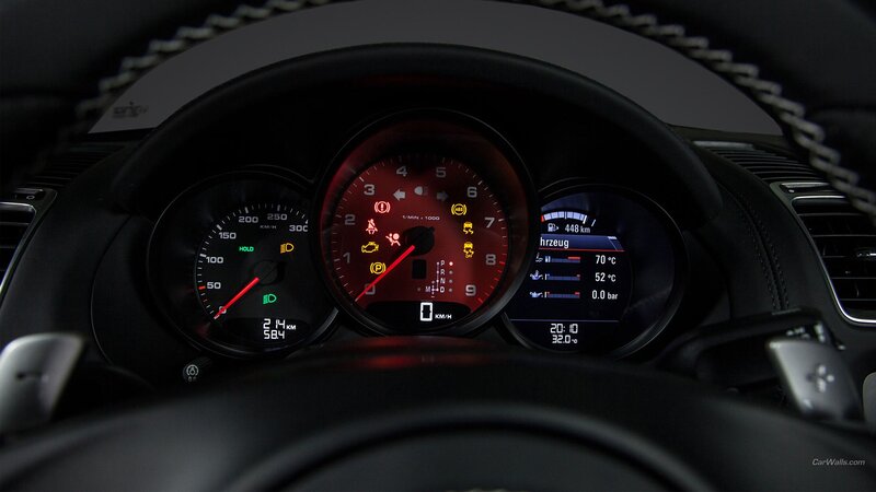 Car Dashboard Display — Black, Dark, Photograph