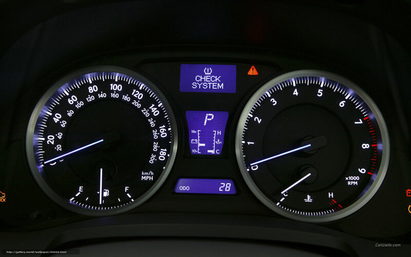 Car Dashboard Display — Black, Neutral