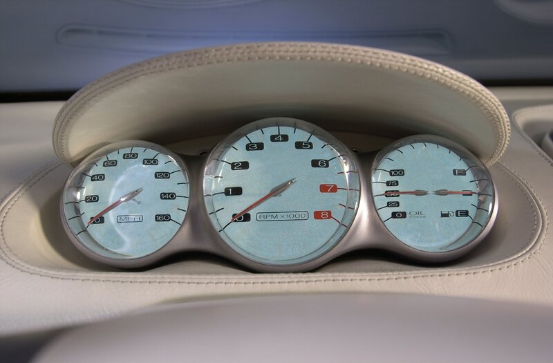 car dashboard gauges