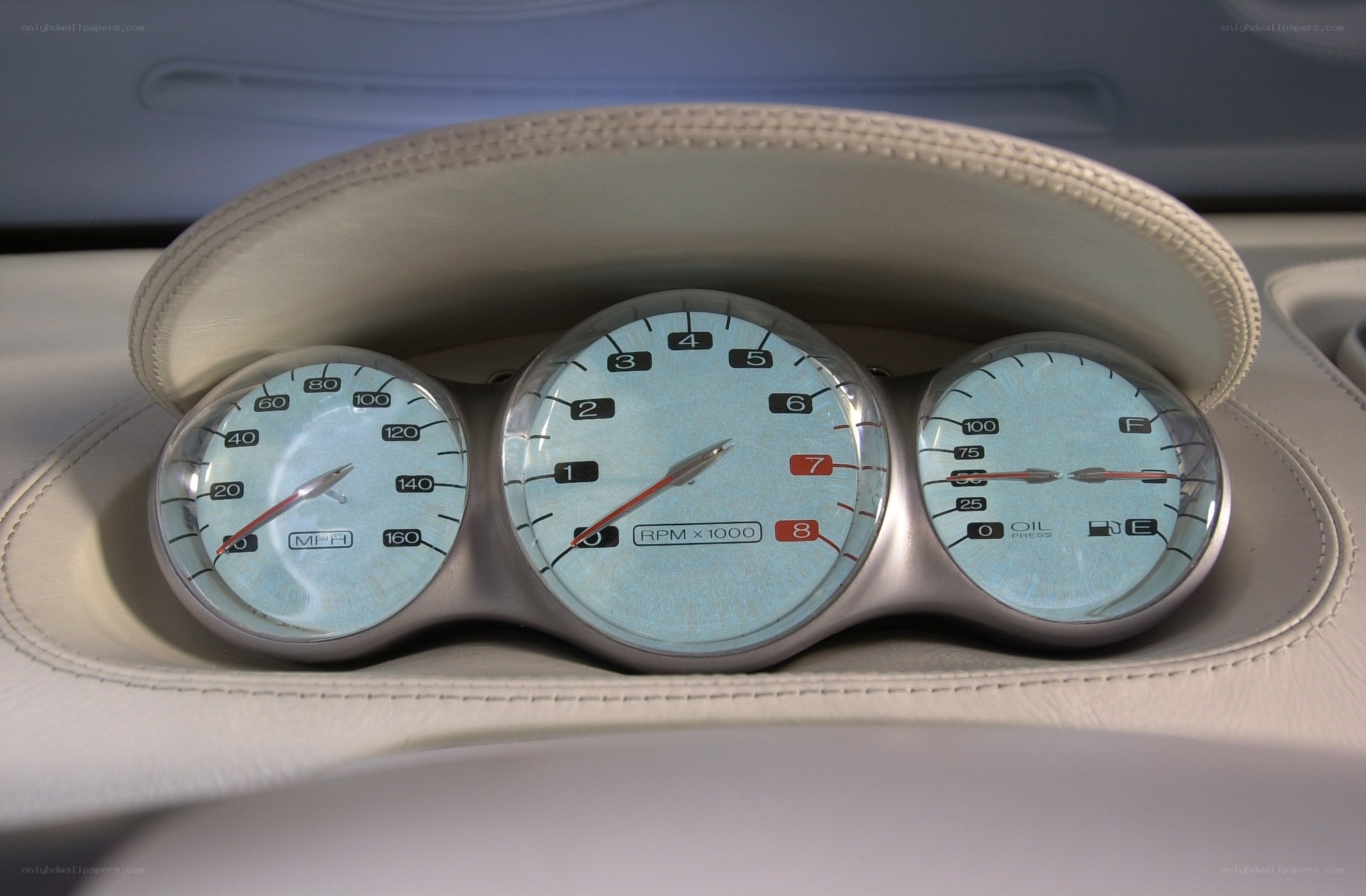 car dashboard gauges