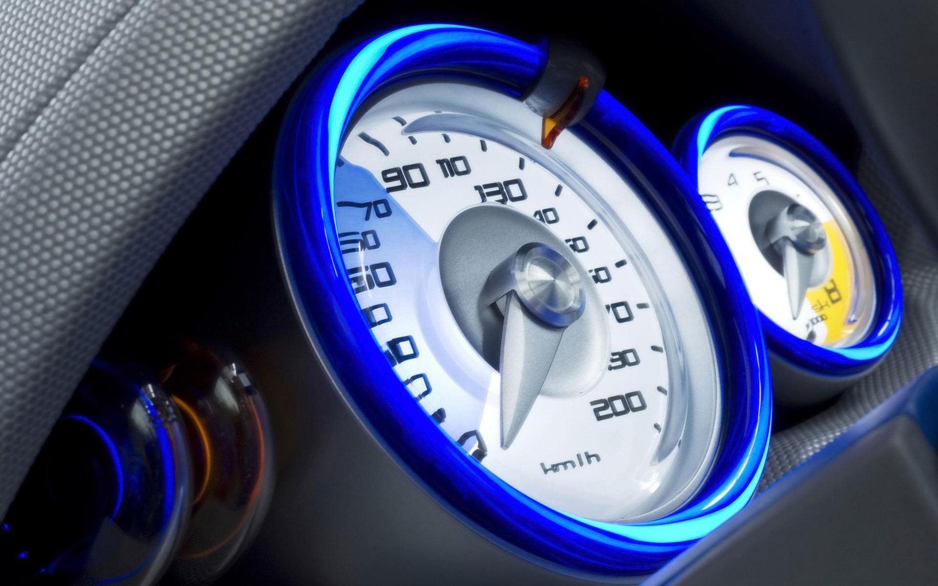car dashboard gauges
