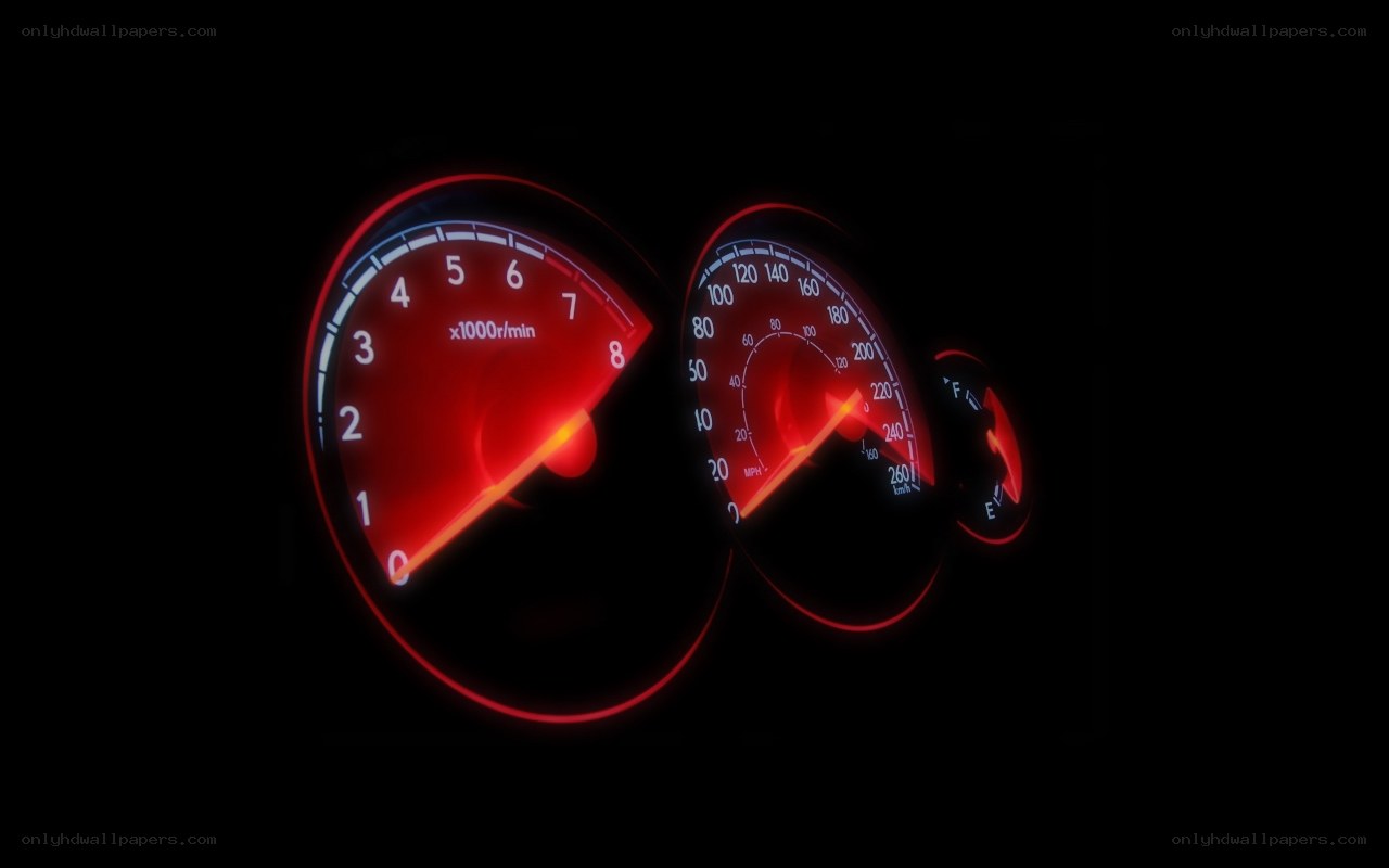 car dashboard gauges