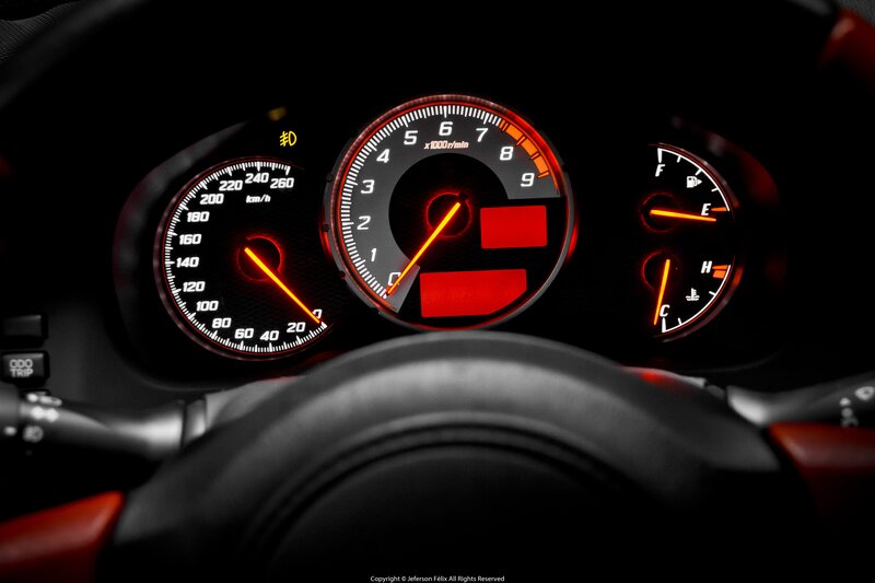 Car Dashboard Gauges — Black, Dramatic, Night, Photograph