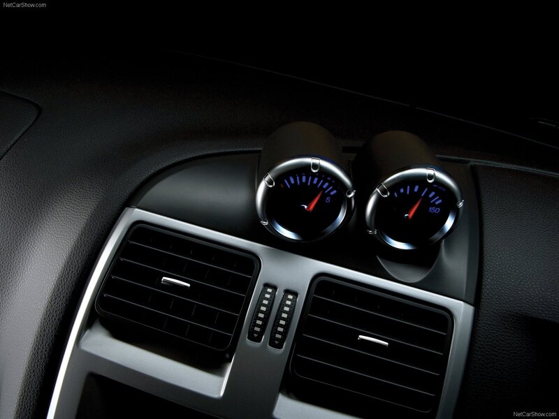Car Dashboard Gauges — Black, Dramatic, Photograph, Air Vents