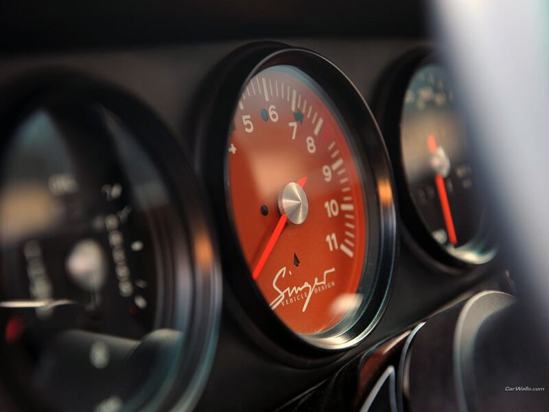 Car Dashboard Gauges — Black, Focused, Photograph
