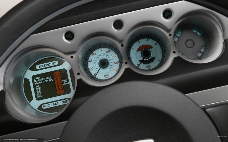 Car Dashboard — Gray