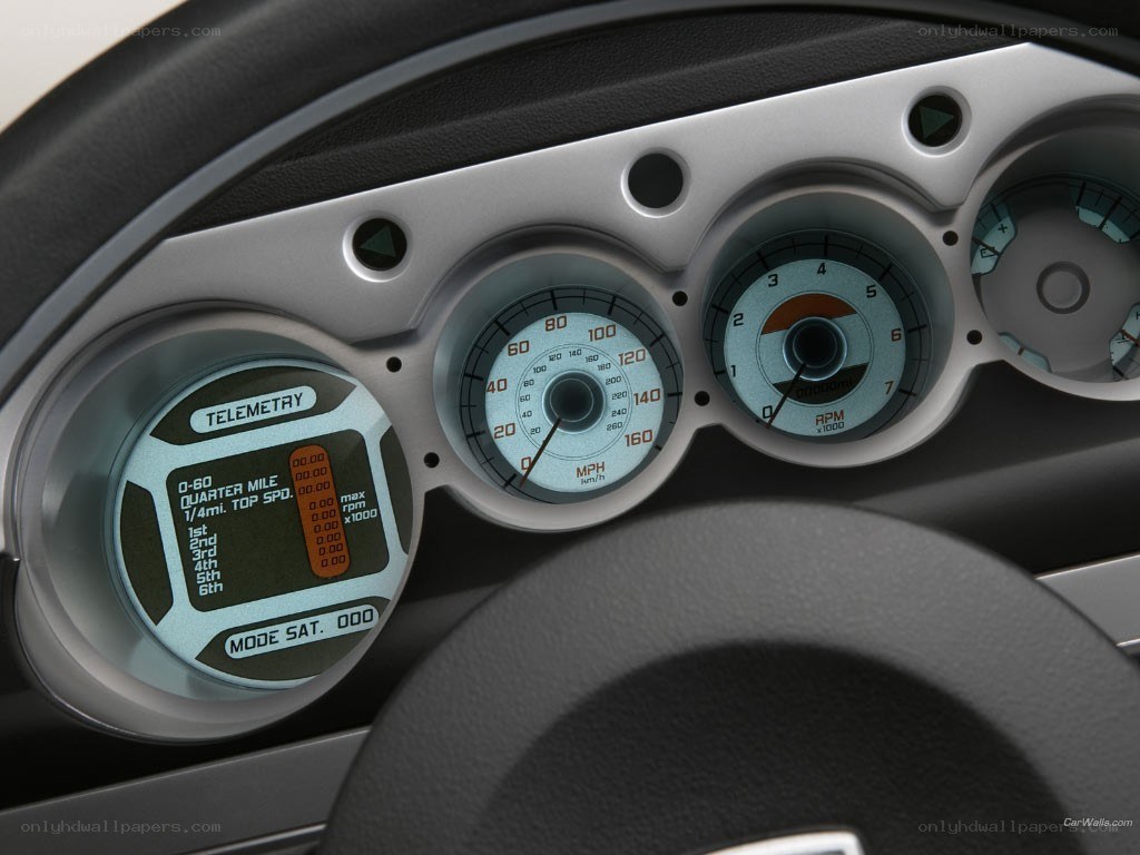 car dashboard instrument cluster
