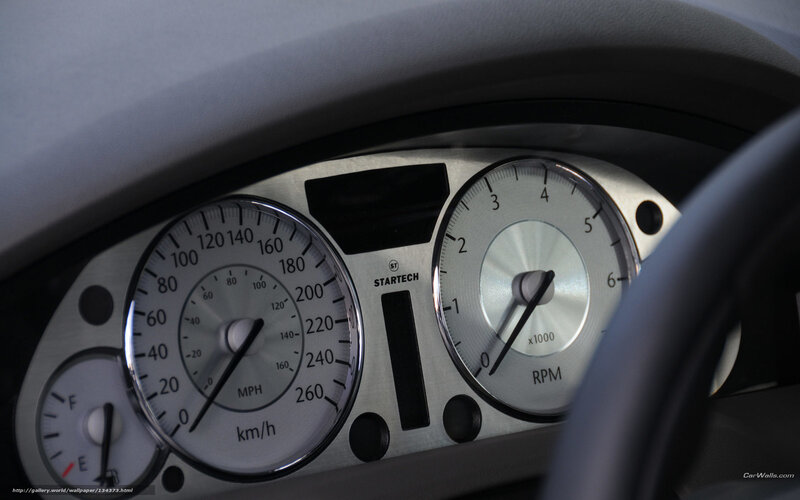 Car Dashboard — Silver