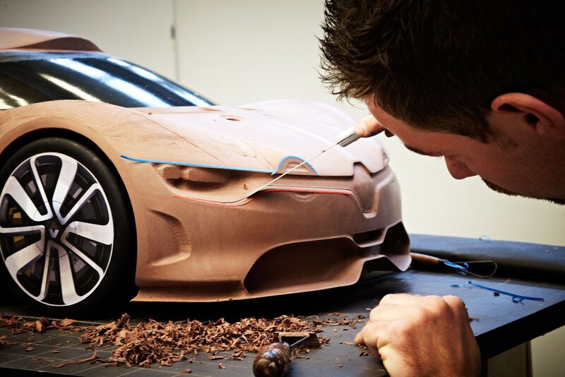 car design sculpting