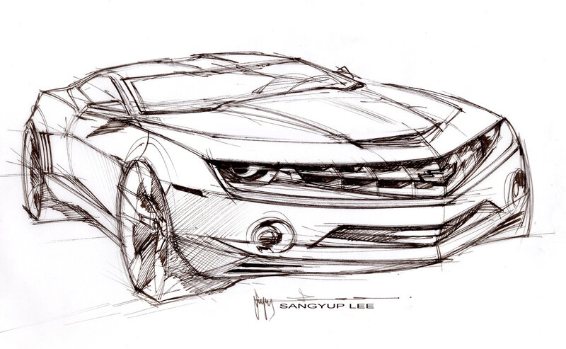 car design sketch