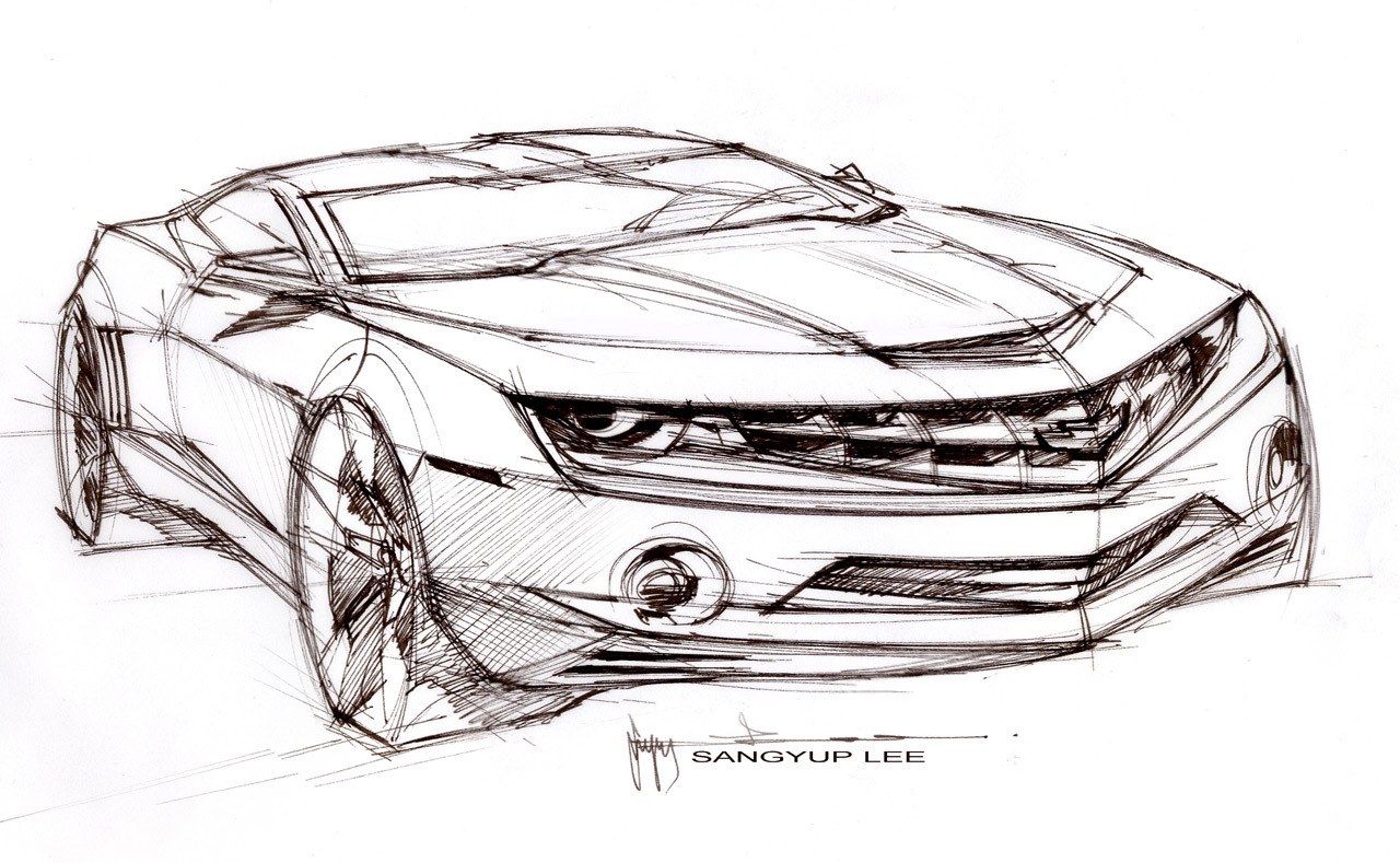 car design sketch