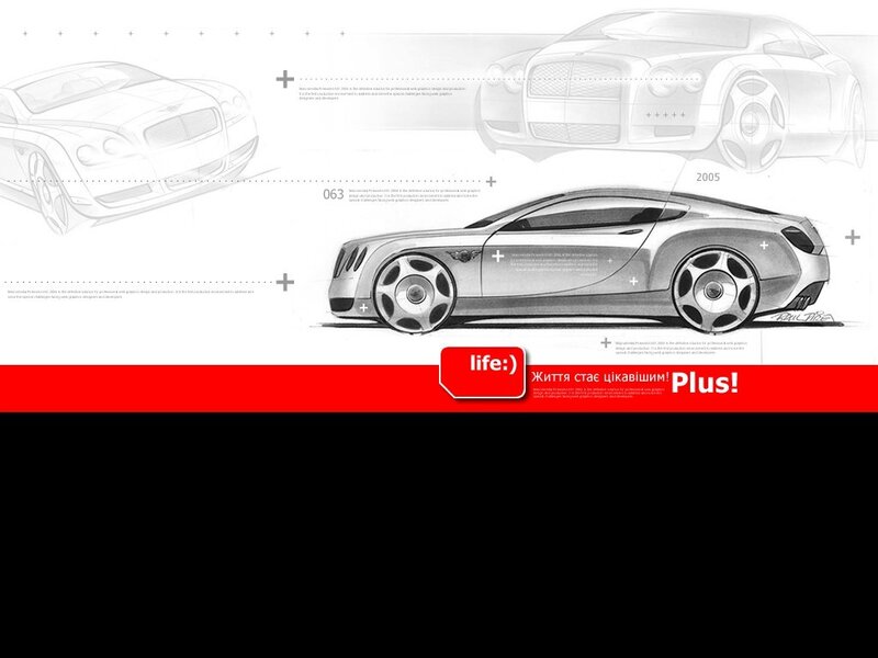 Car design sketches and branding