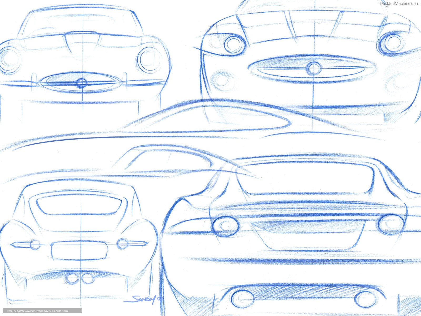 car design sketches