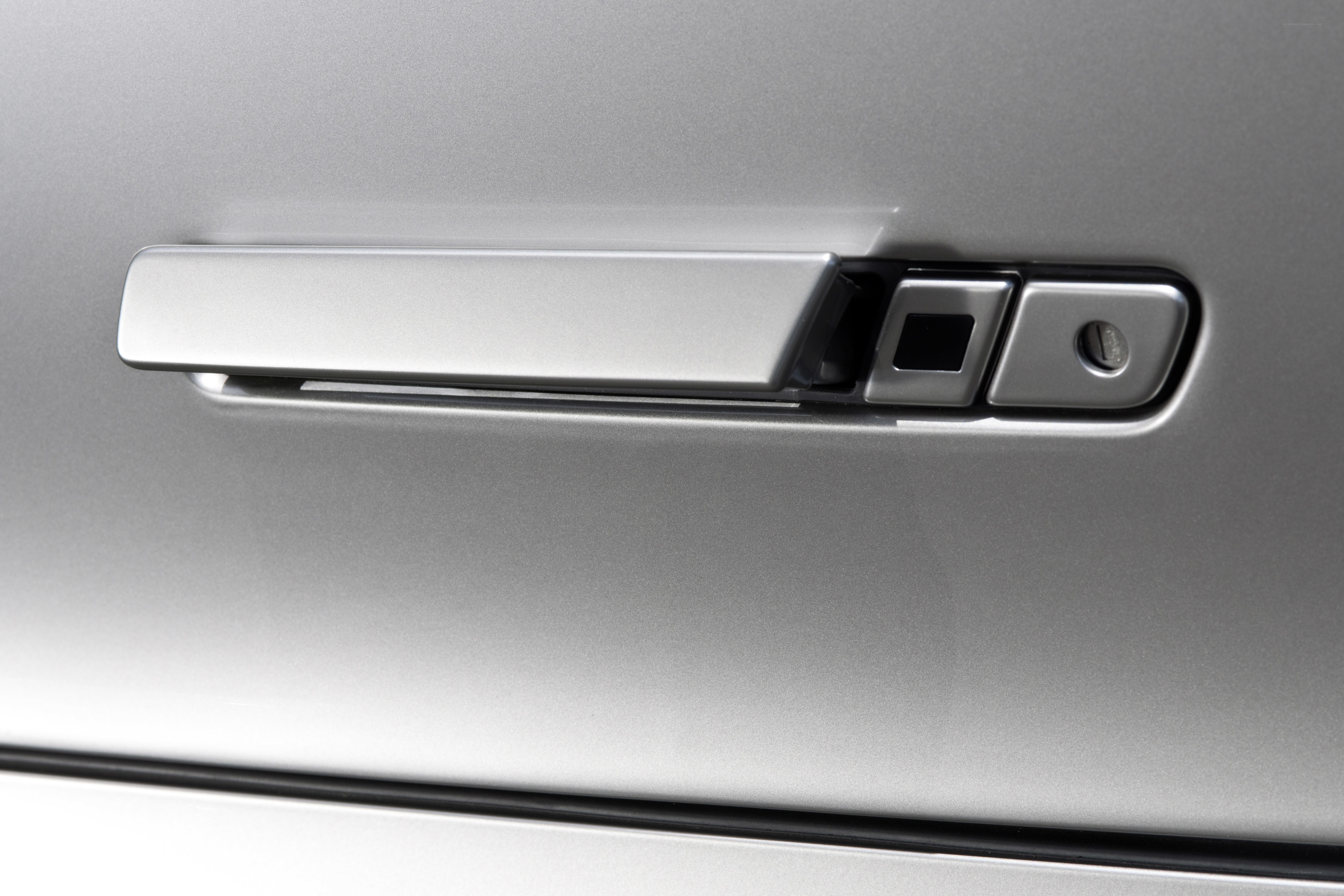 car door handle close-up