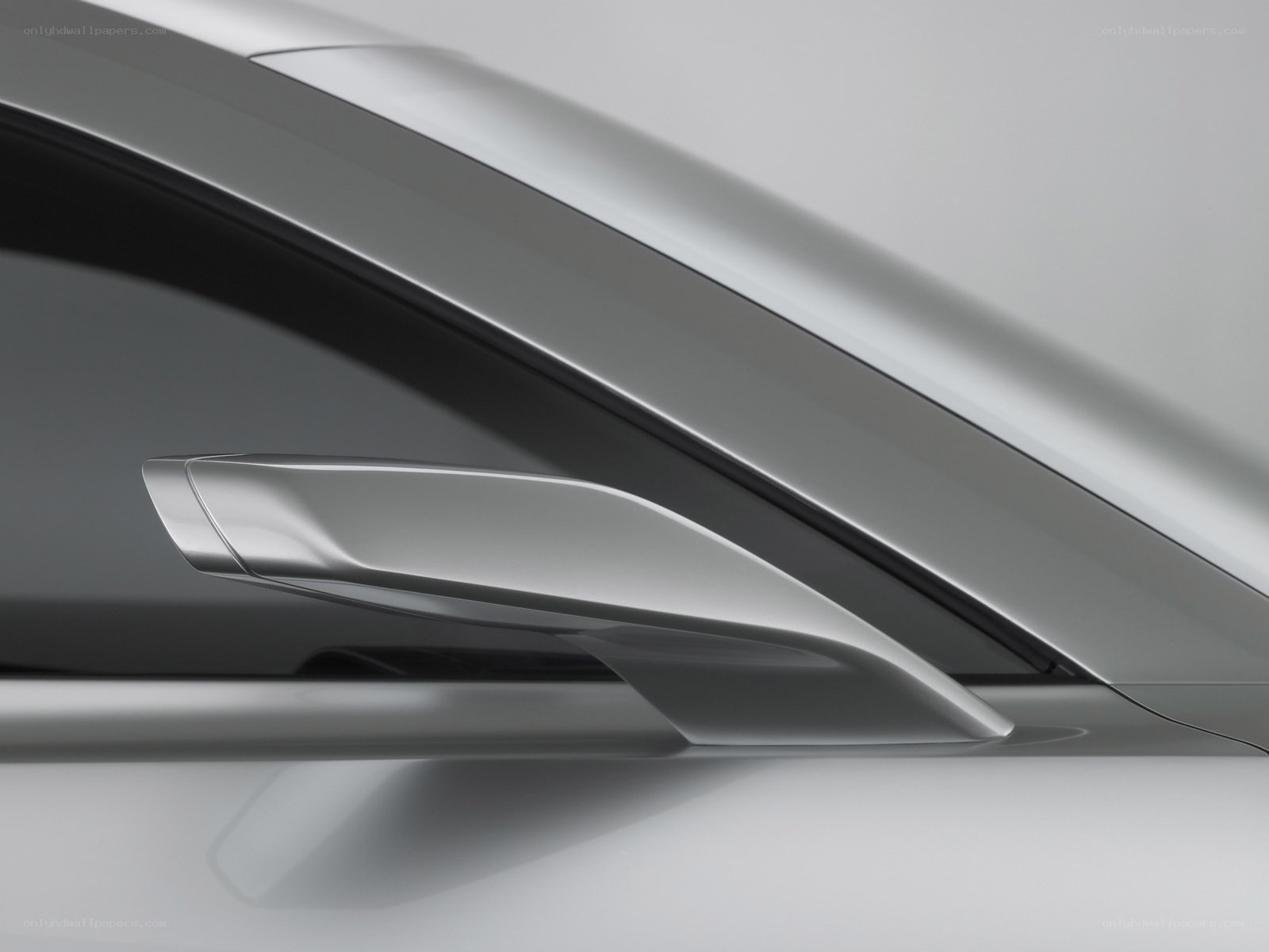 car door handle detail
