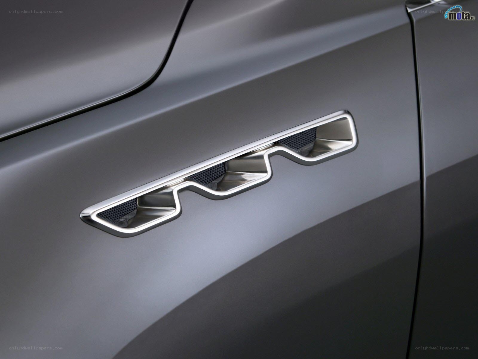 car door handle detail