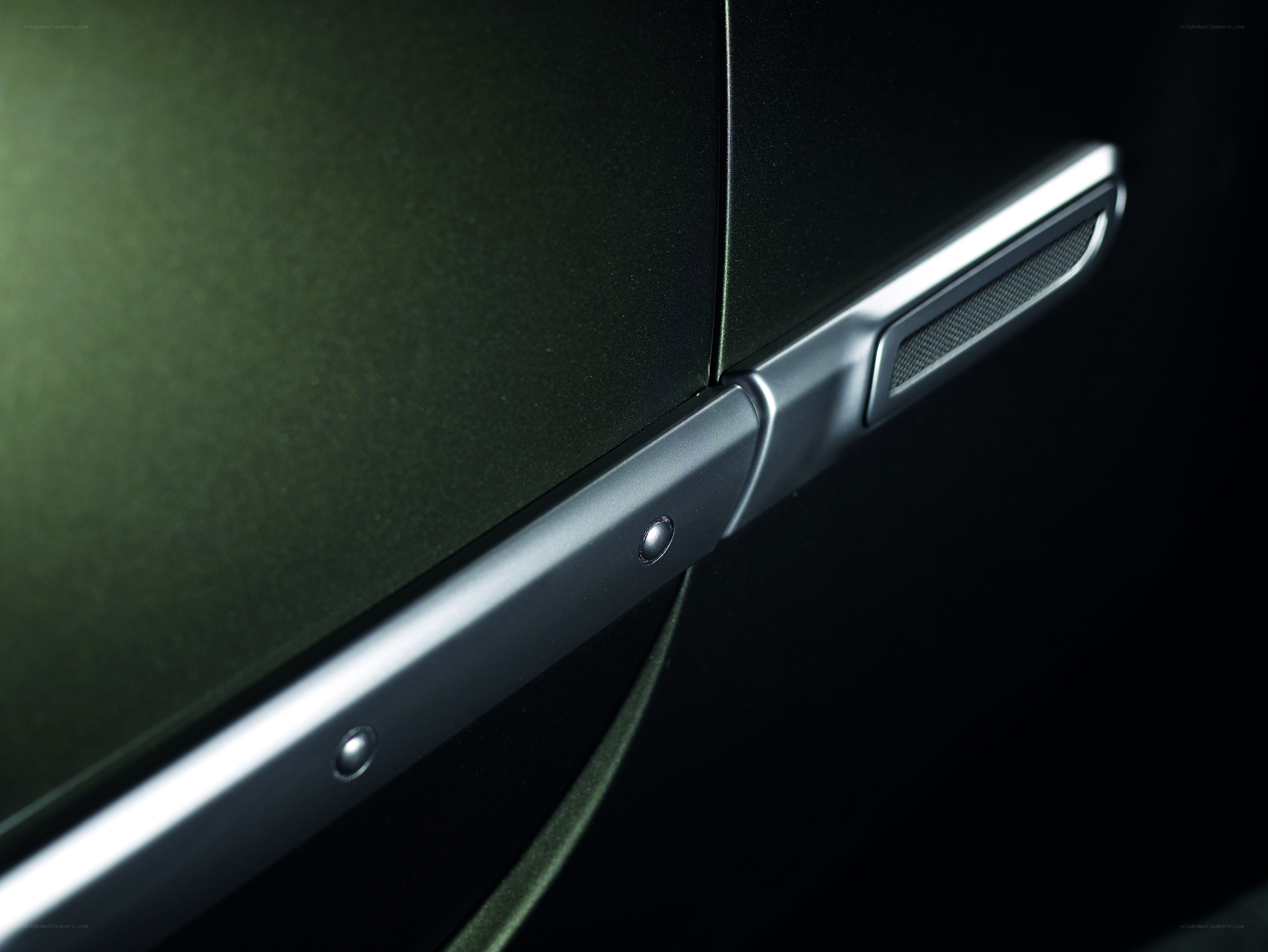car door handle detail
