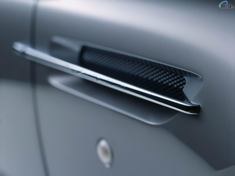 Car Door Handle — Gray, Minimalist