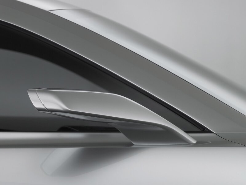Car Door Handle — Silver