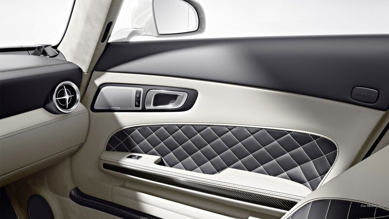 Car Door Interior — Black, Luxurious