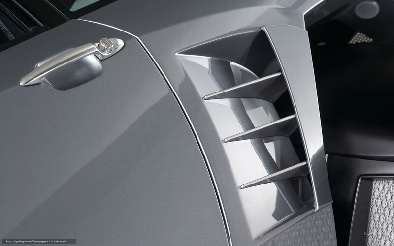 car door vent detail