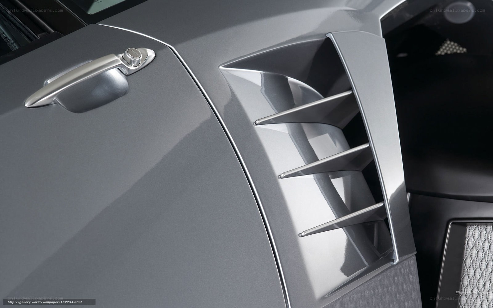 car door vent detail