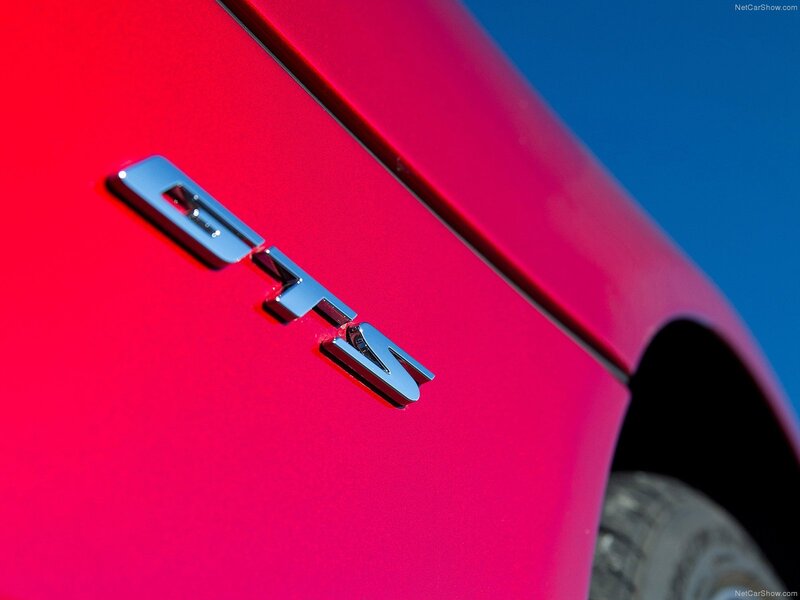 Car Emblem on Red Body