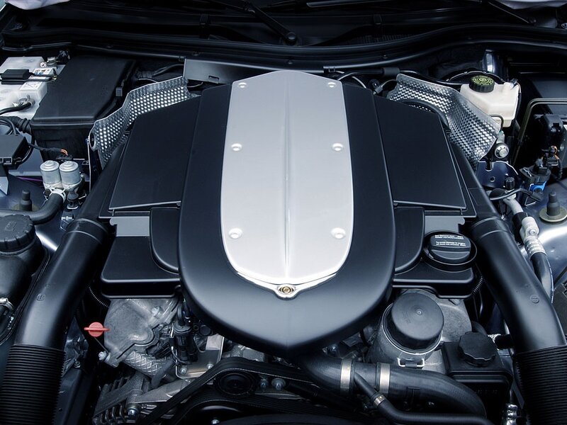 car engine bay