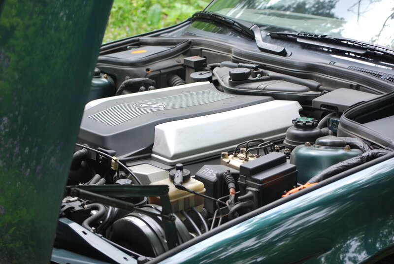 car engine bay