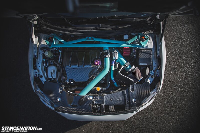 Car Engine Bay — Black, Dramatic, Afternoon