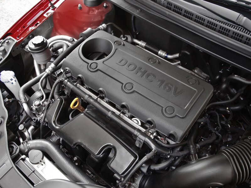 Car Engine Bay — Black, Neutral, Photograph, Engine Cover, Hoses, Battery