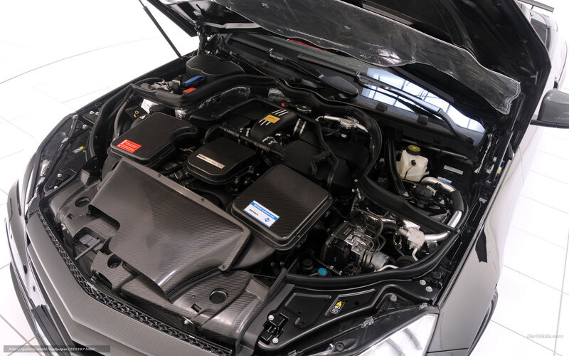 Car Engine Bay — Black, Neutral, Photograph