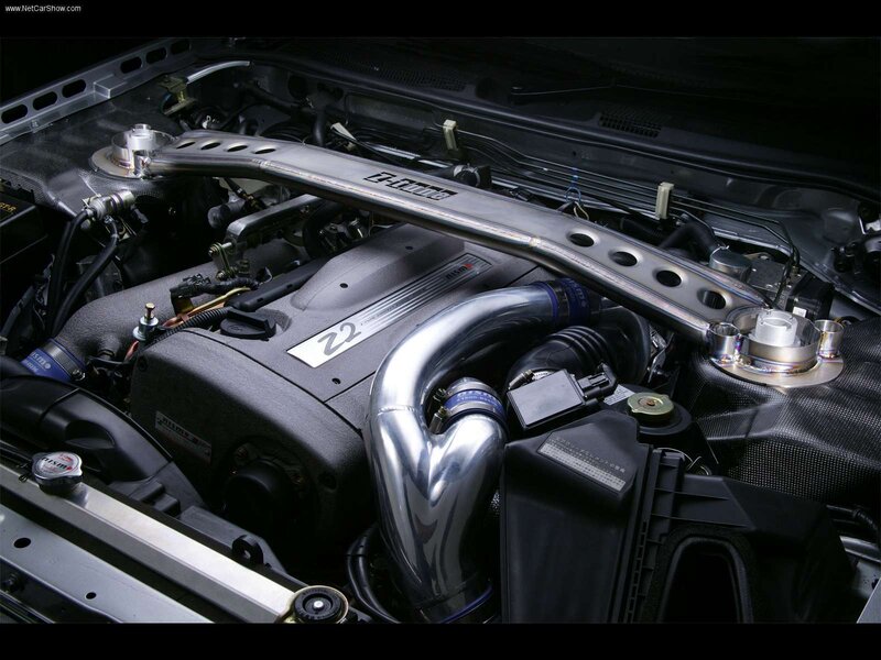 Car Engine Bay — Black
