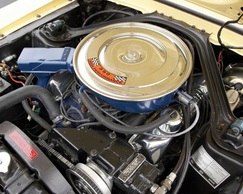 Car Engine Bay — Blue, Mechanical, Photograph, Air Cleaner, Engine Block