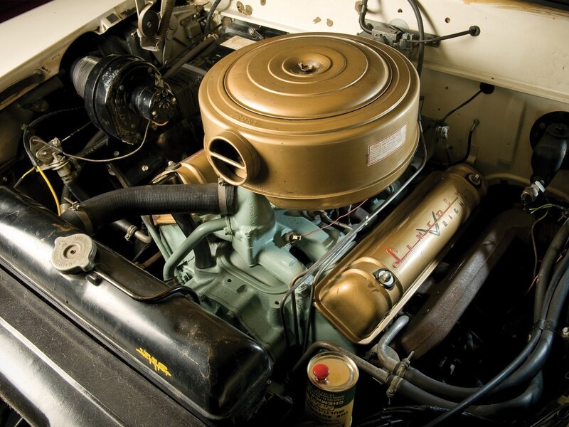 Car Engine Bay — Green, Mechanical, Photograph