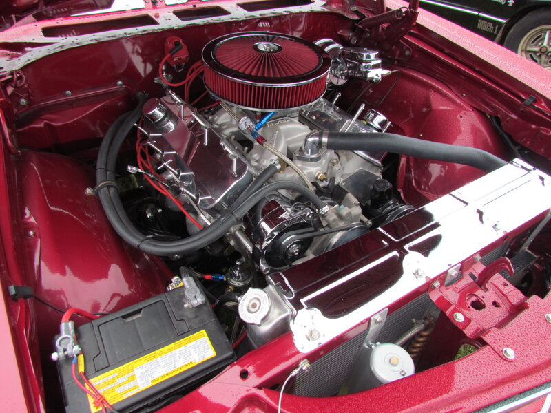 Car Engine Bay — Red, Mechanical, Photograph, Air Filter, Battery