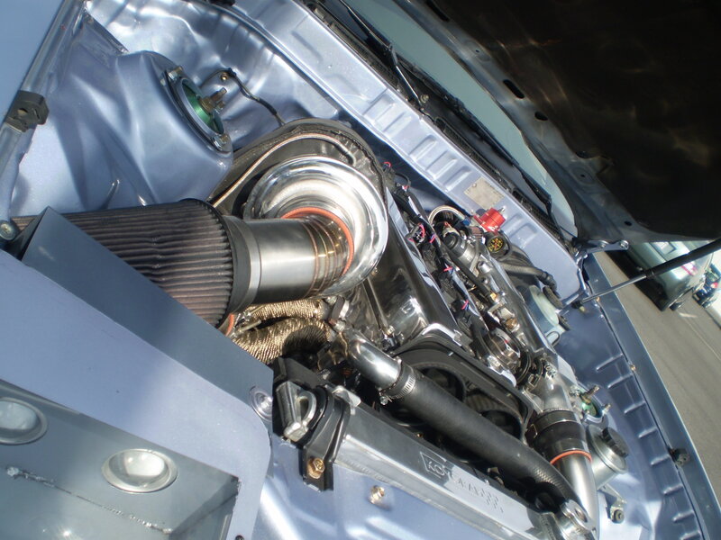 Car Engine Bay — Silver, Mechanical, Afternoon, Photograph, Air Filter