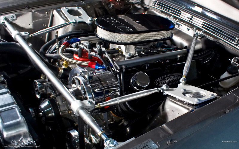 Car Engine Bay — Silver, Mechanical, Photograph, Air Cleaner