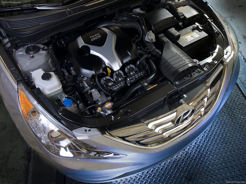 Car Engine Bay — Silver