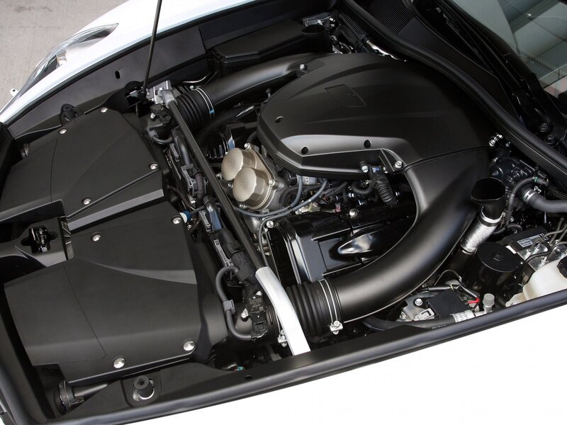 car engine compartment