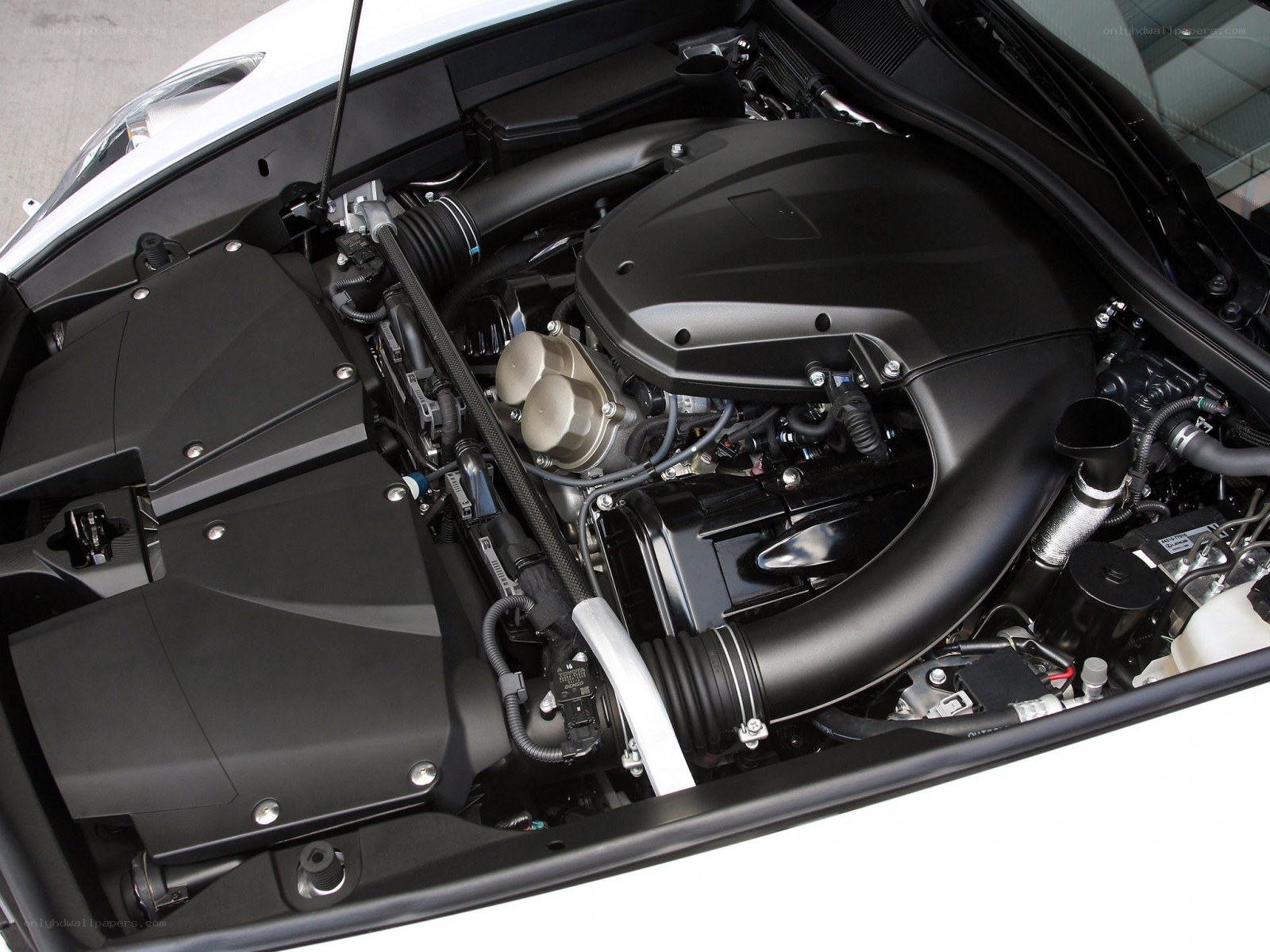 car engine compartment