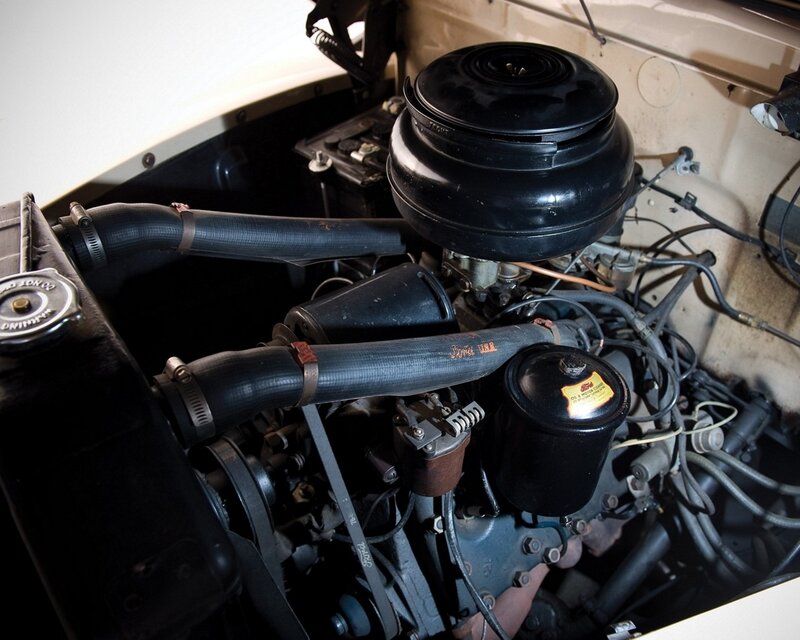 car engine compartment
