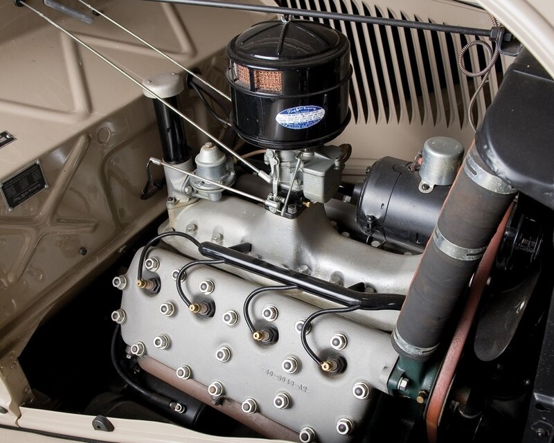 Car Engine Compartment — Gray
