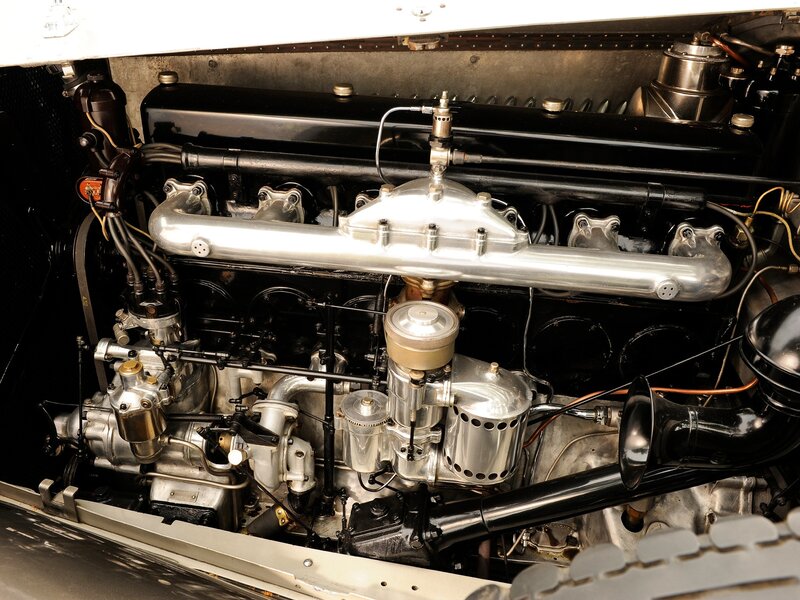 Car Engine Compartment — Silver, Mechanical, Photograph, Exhaust Manifold