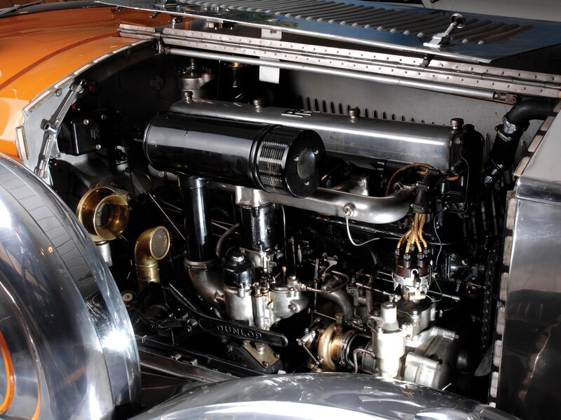 Car Engine Compartment — Silver, Mechanical, Photograph