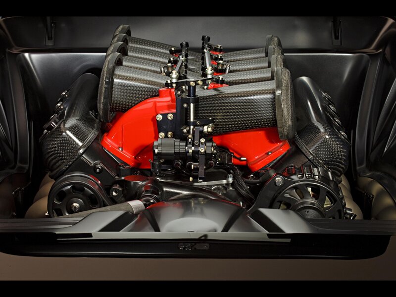 car engine in trunk
