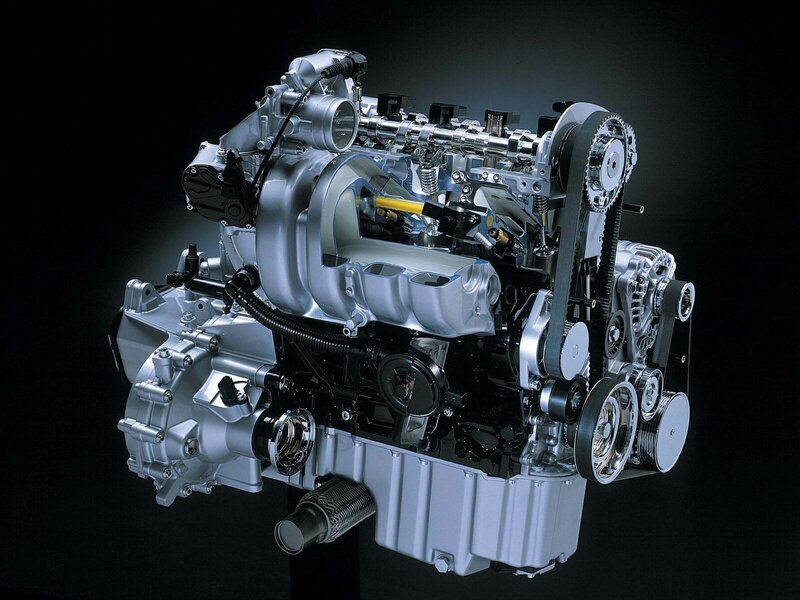 Car Engine — Silver