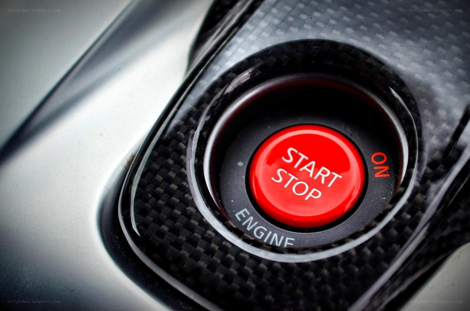 car engine start stop button